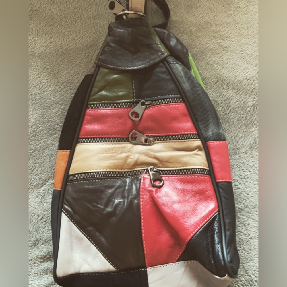Color Block Your Outfit with this Stylish Multi-Color Bag